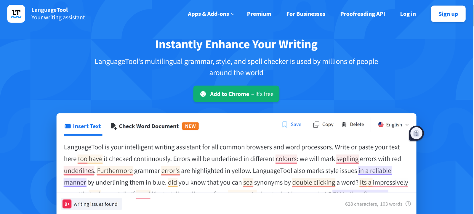 LanguageTool screenshot