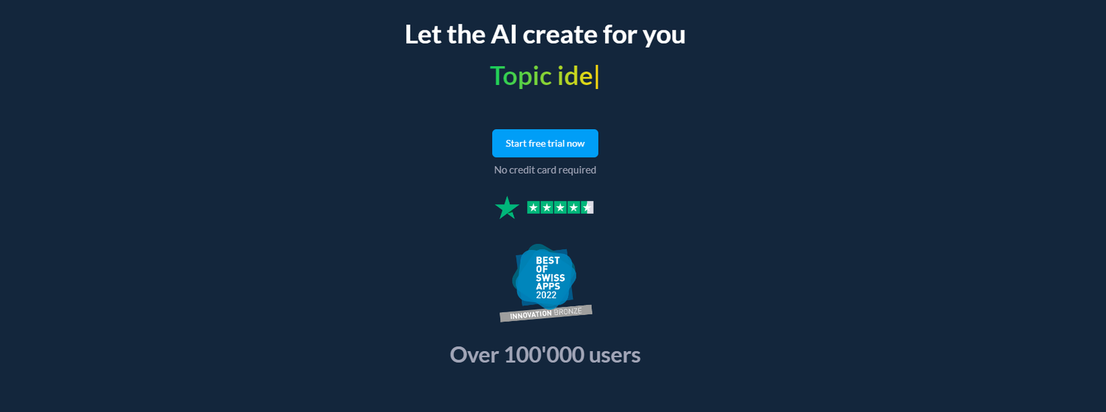 Creaitor AI screenshot