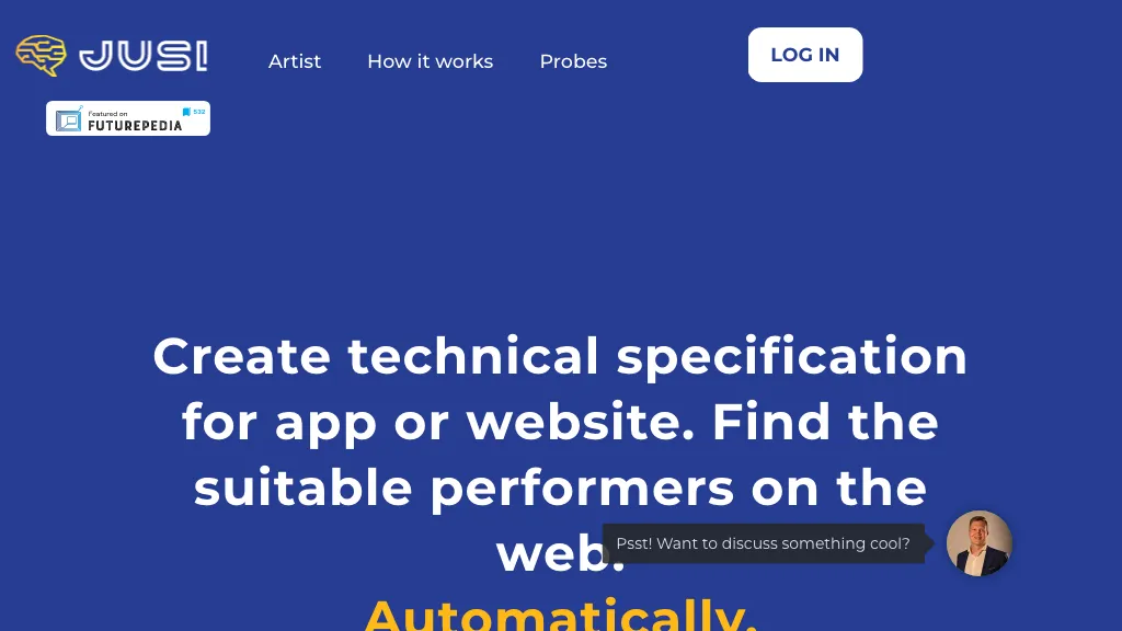 Jusi screenshot