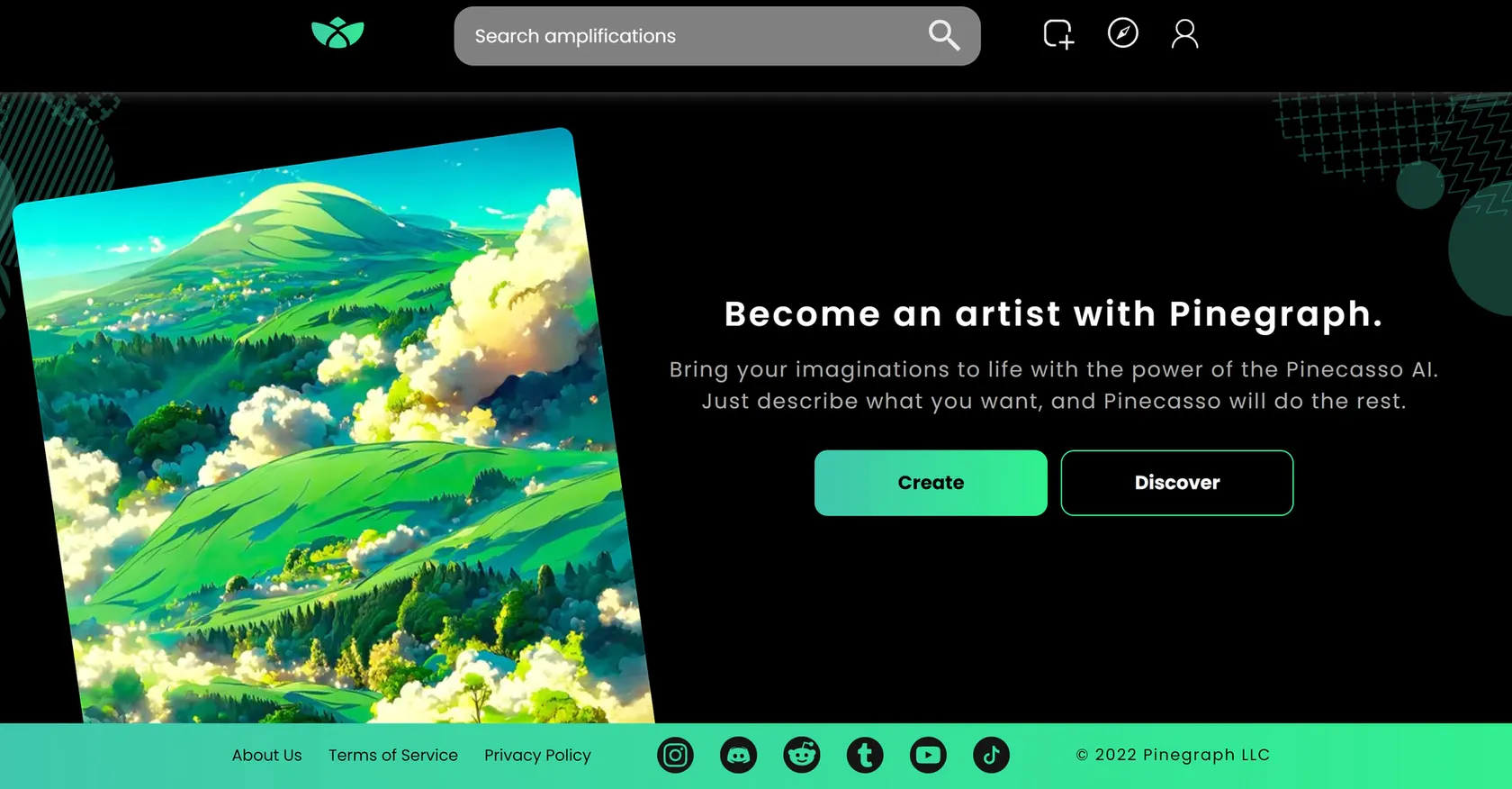 Pinegraph screenshot