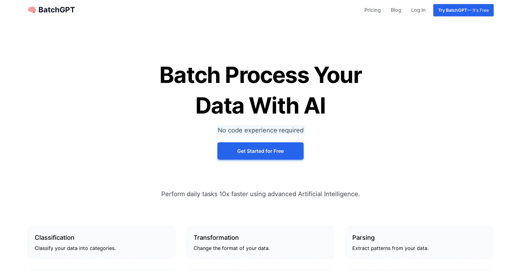 Batch GPT screenshot