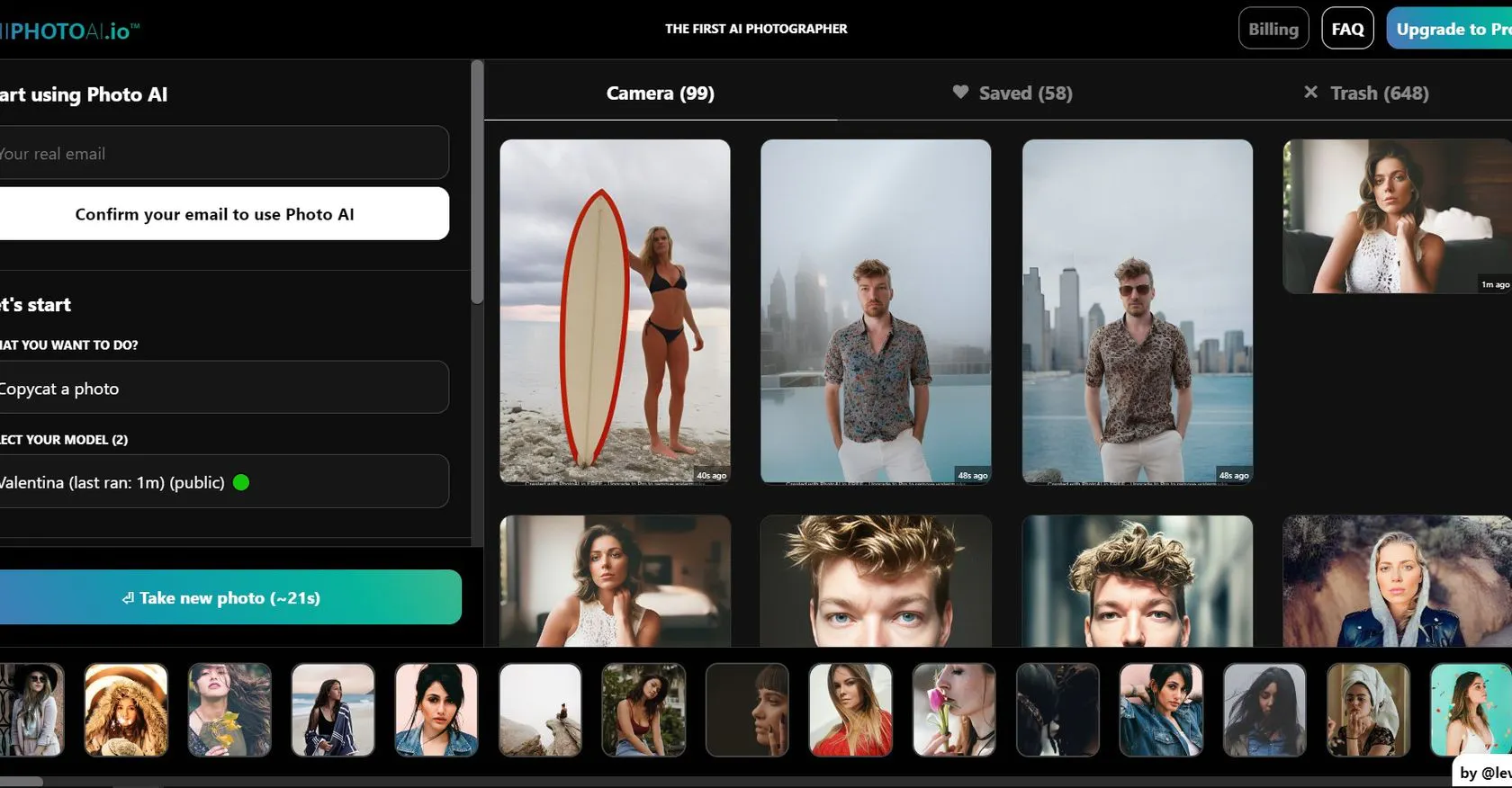 Photo AI screenshot