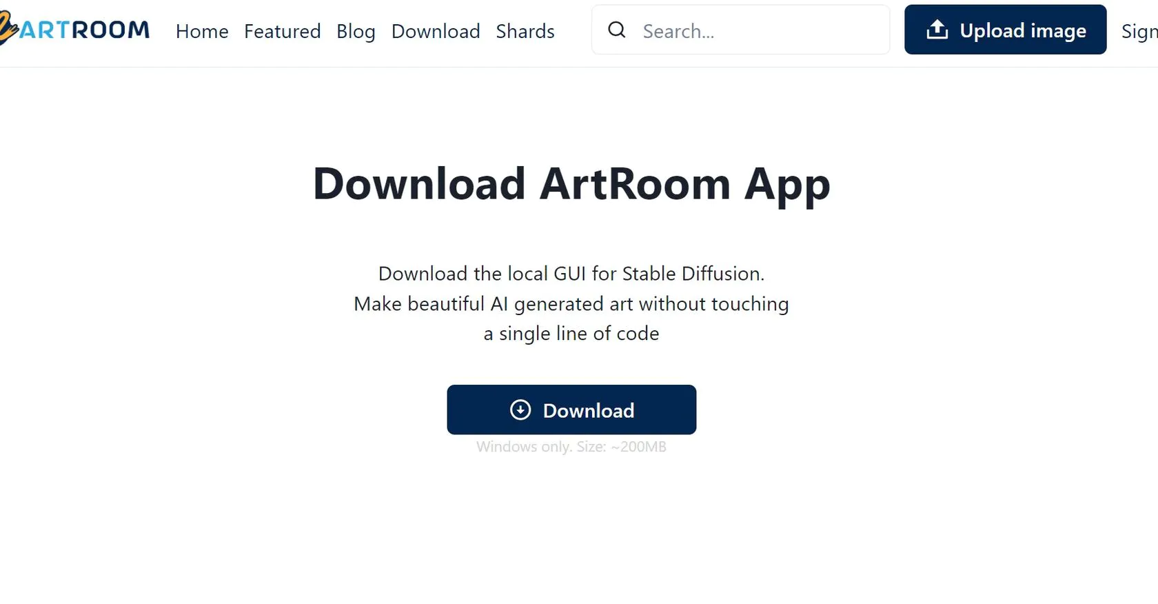 ArtroomAI screenshot