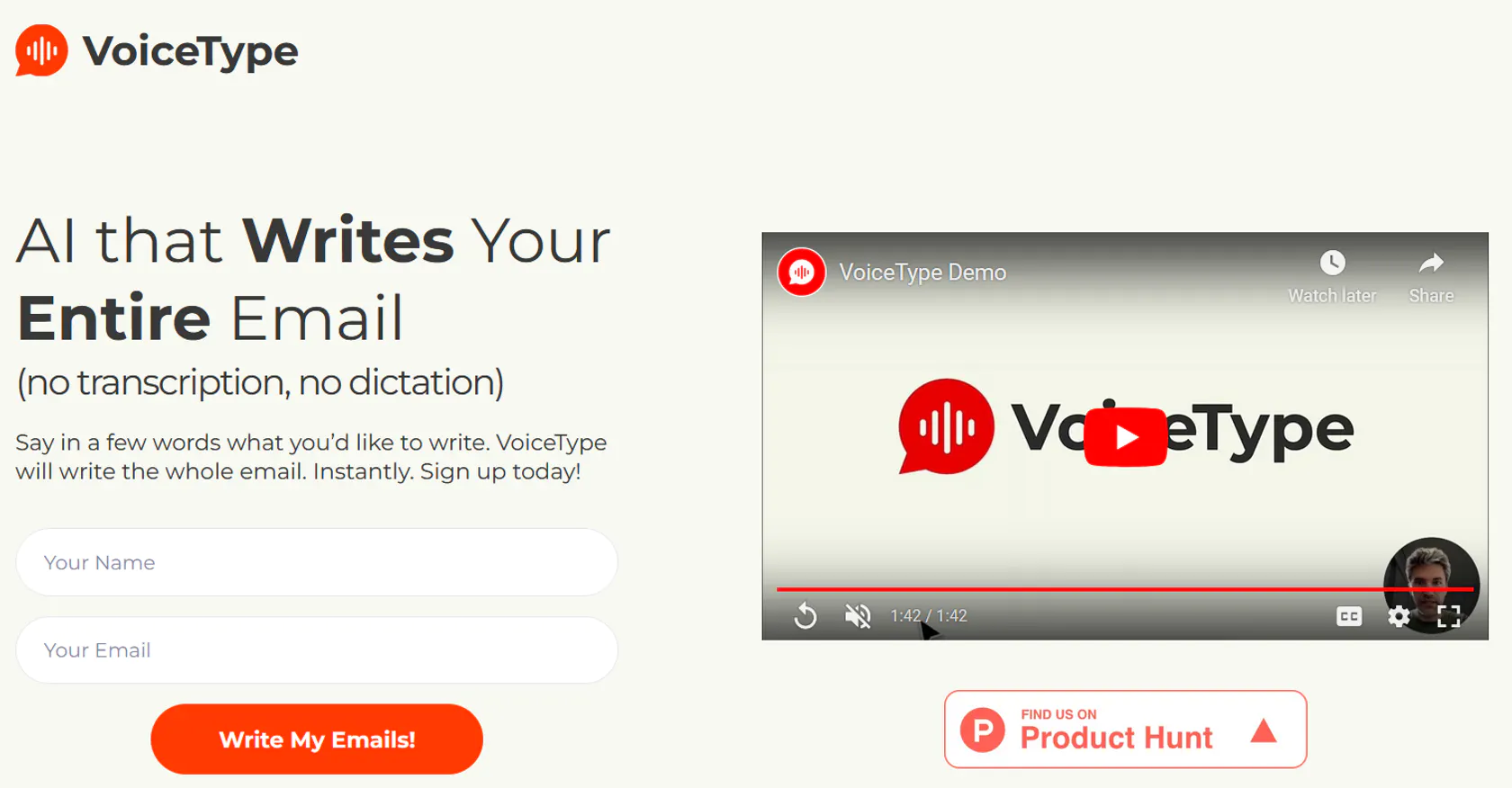 VoiceType screenshot