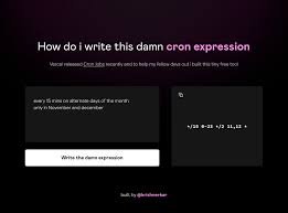 Text to Cron screenshot
