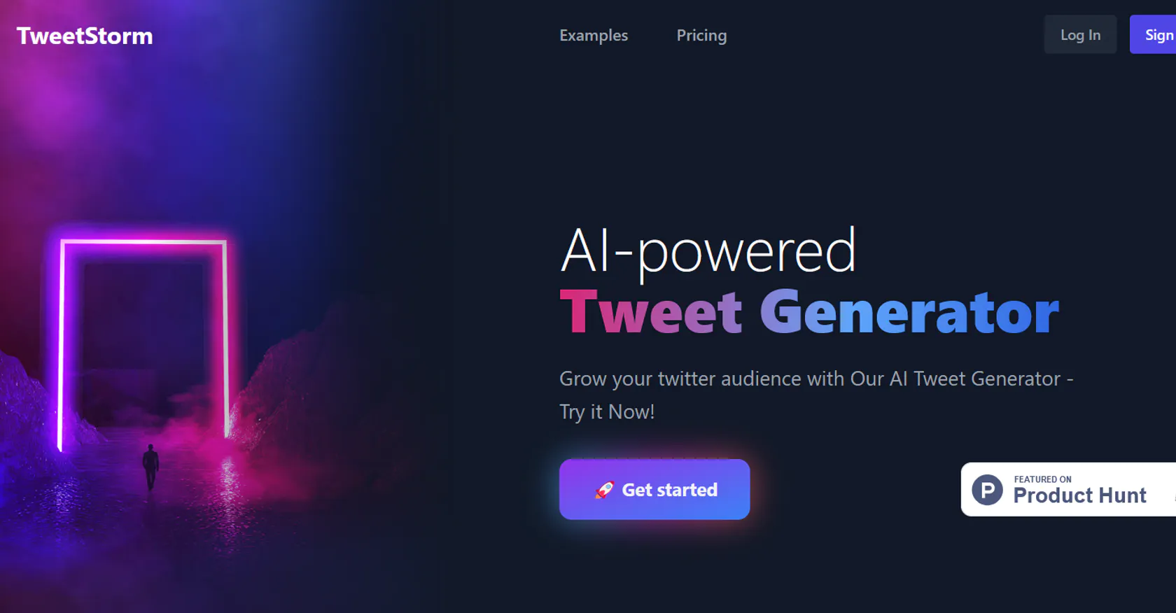 TweetStorm.ai screenshot