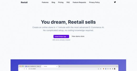 Reetail screenshot