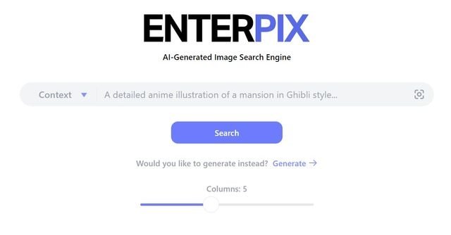 Enterpix screenshot