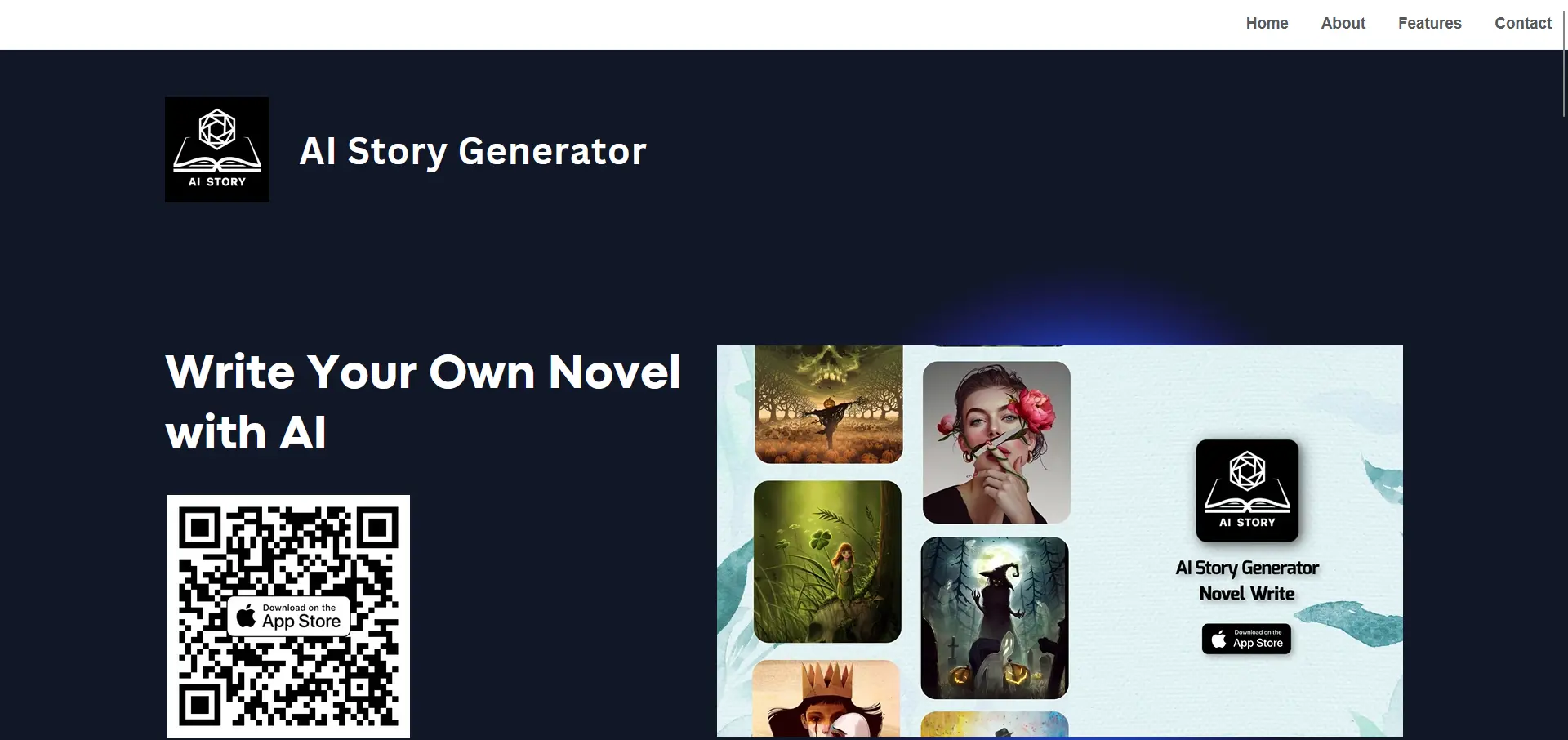 AI Story Generator screenshot