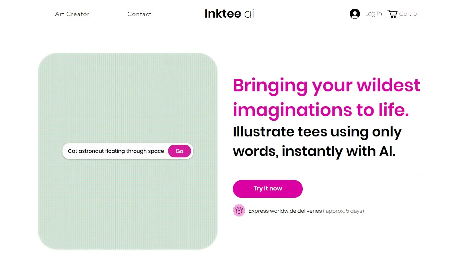 Inktee ai screenshot