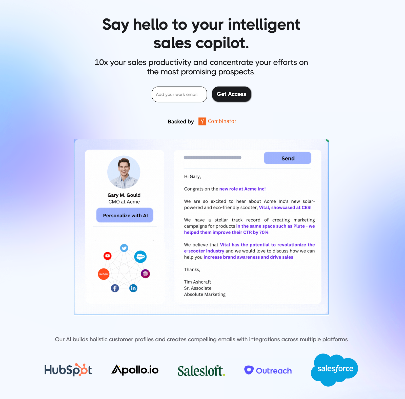 Persana.ai screenshot