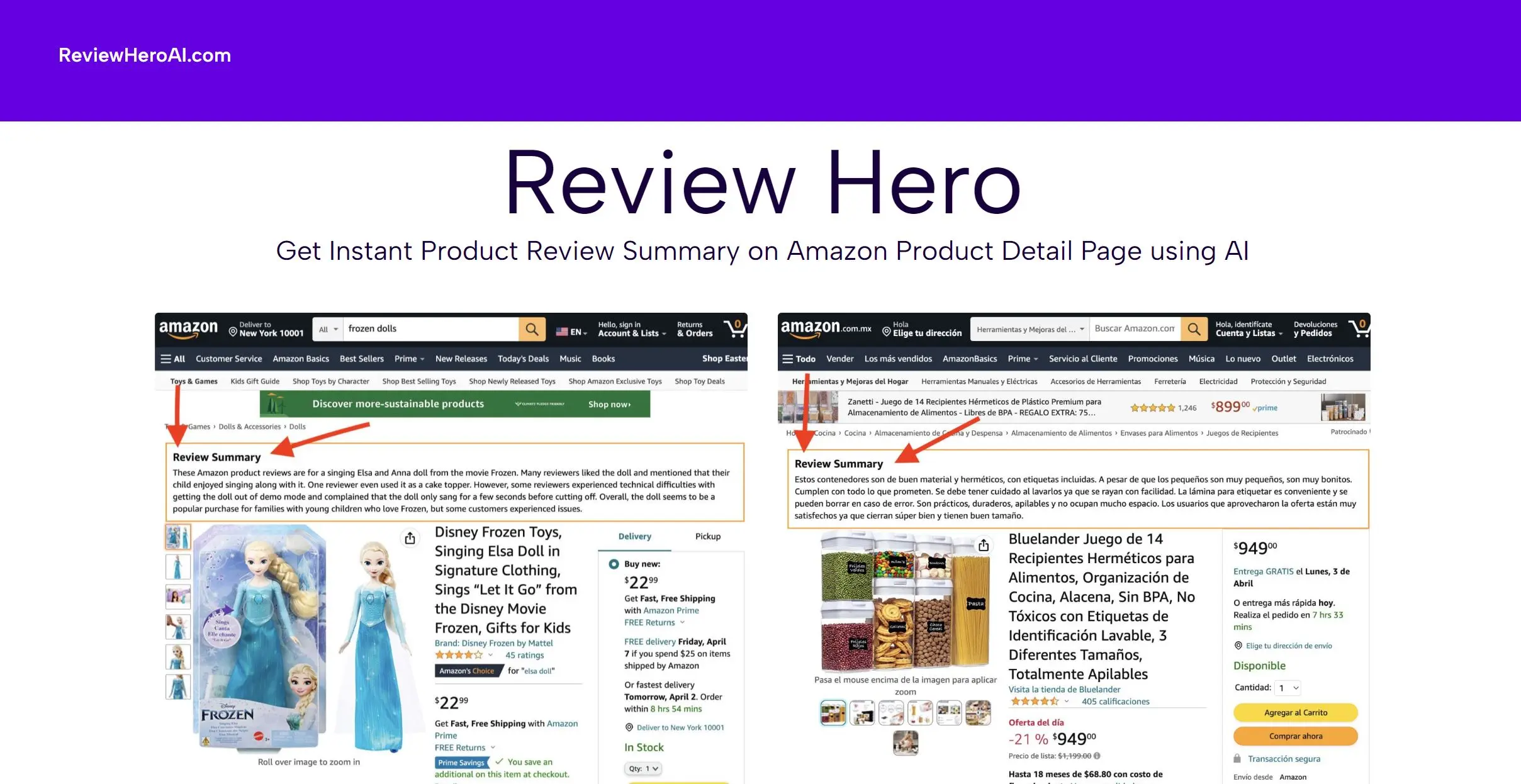 Review Hero AI screenshot