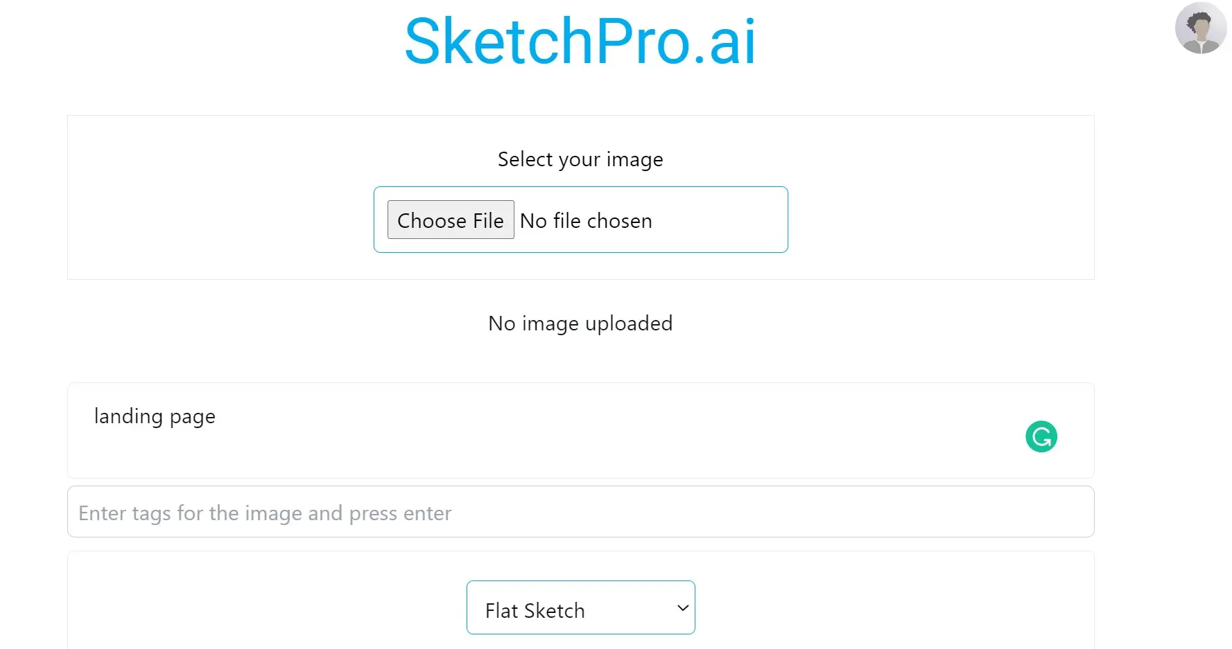 SketchPro AI screenshot
