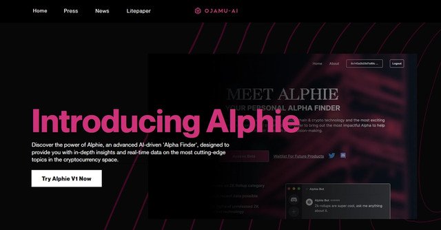 Alphie screenshot