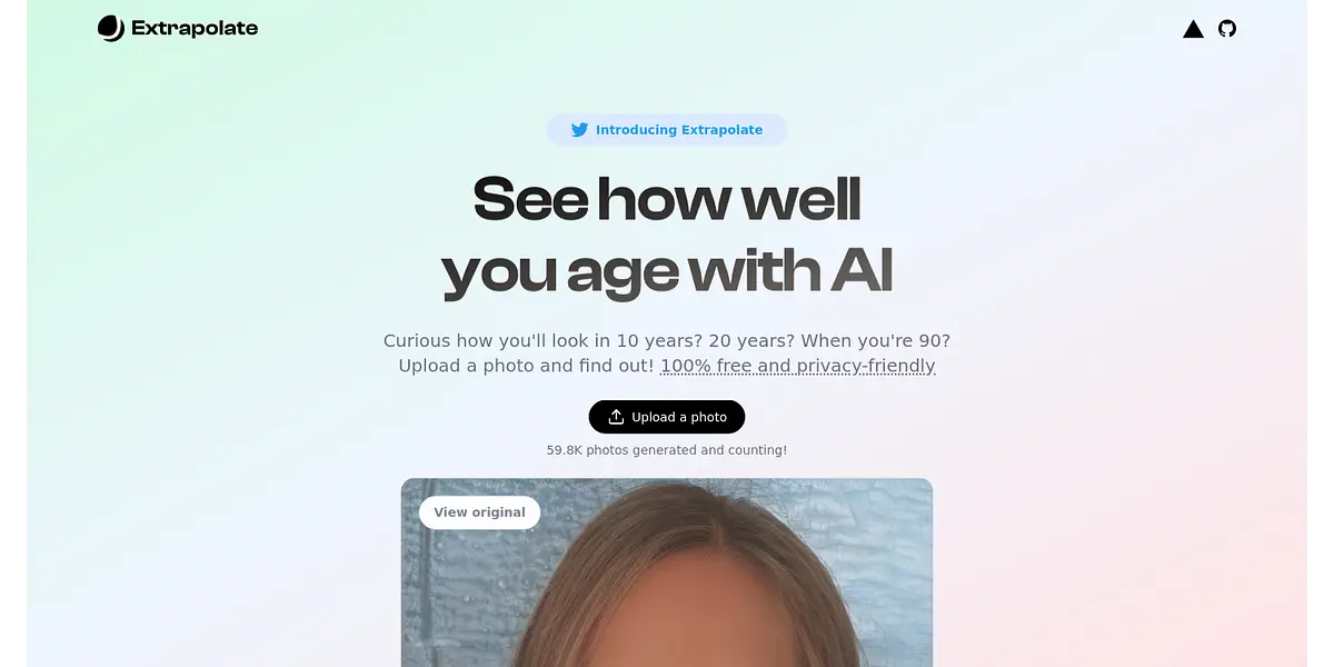 Extrapolate screenshot
