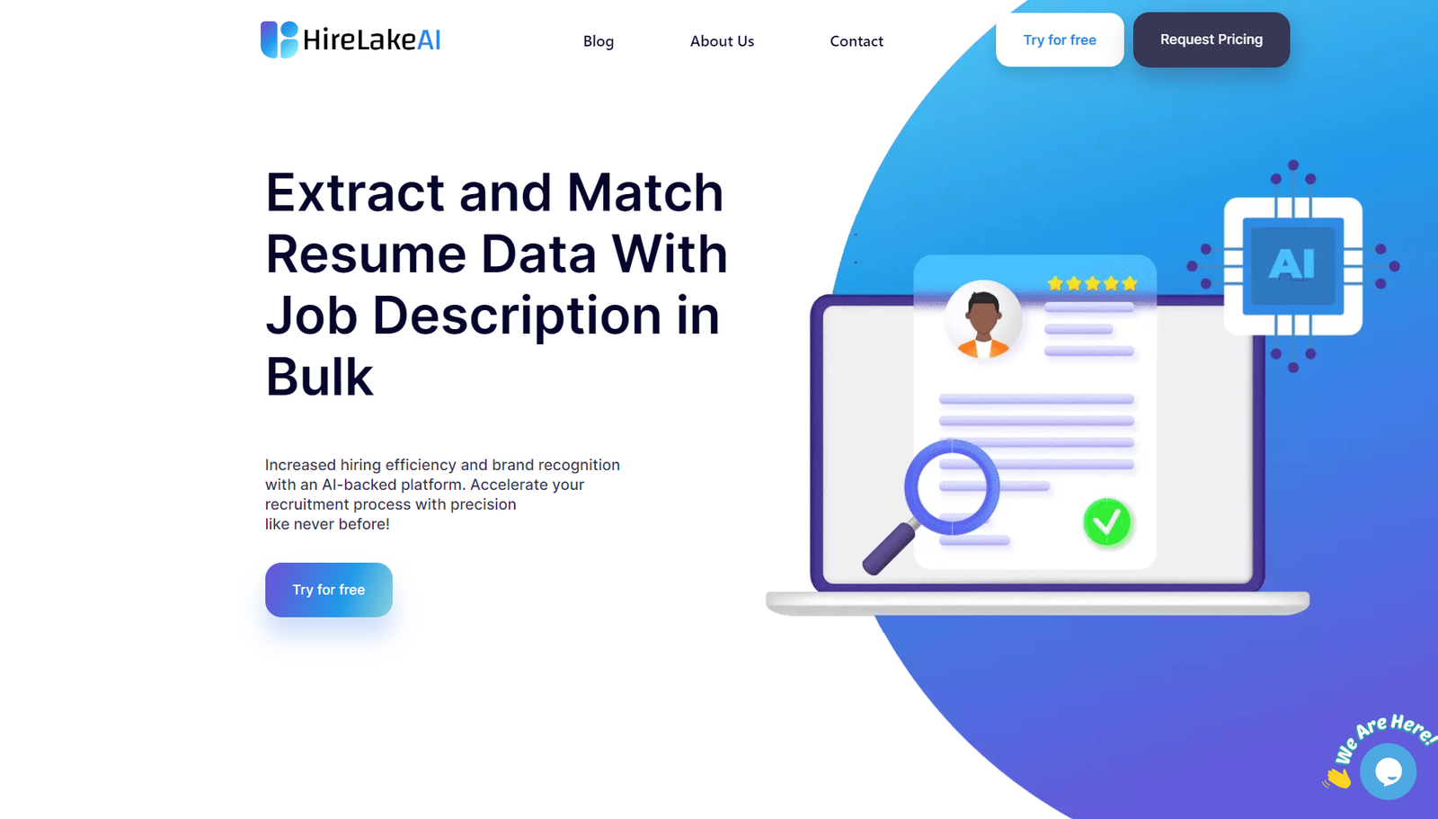 HireLakeAI screenshot