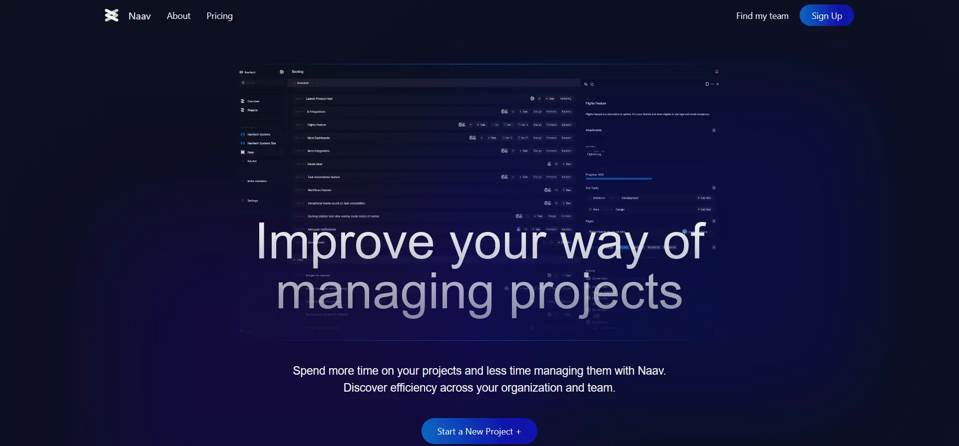Naav screenshot