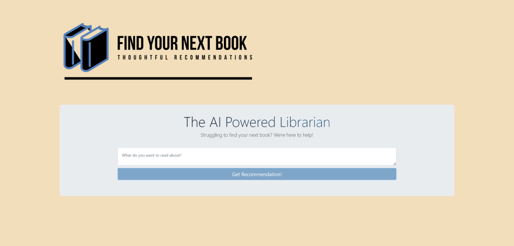 Find Your Next Book screenshot