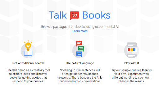 Talk To Books screenshot