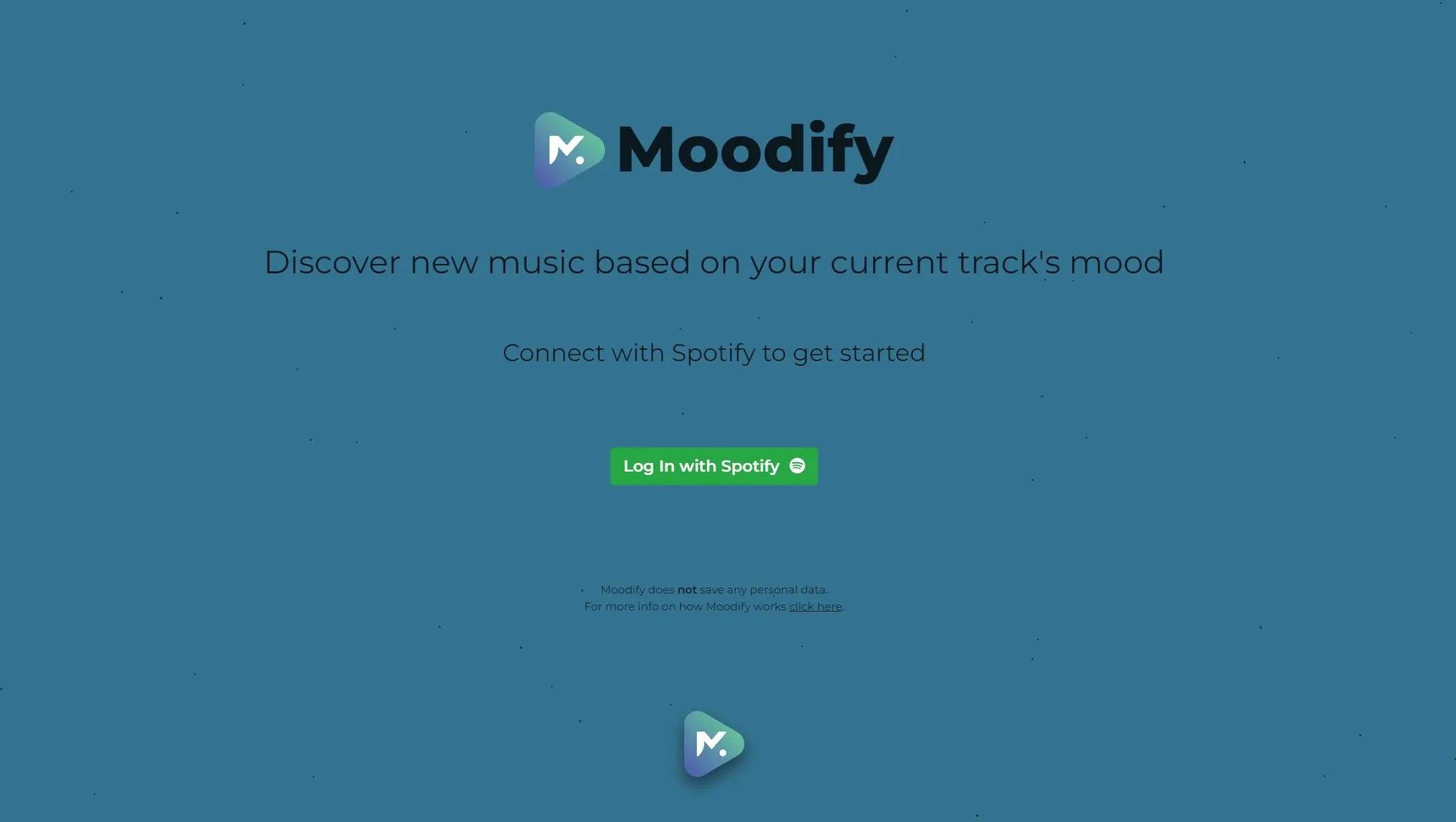 Moodify screenshot