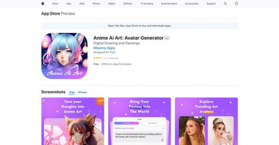 Anime Ai Art screenshot