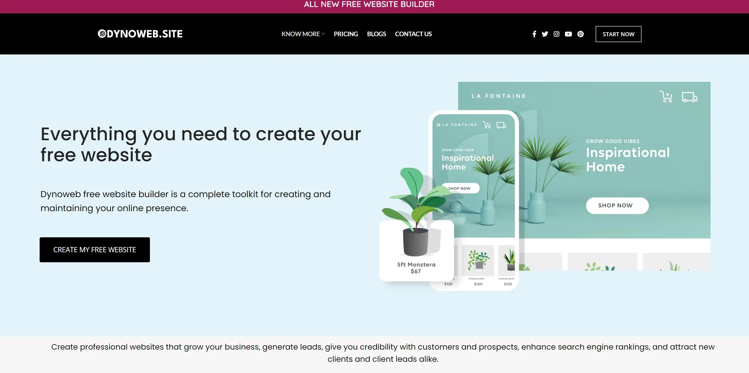 Dynoweb.Site screenshot