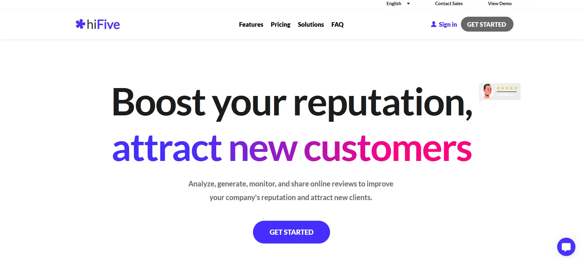 HiFive screenshot