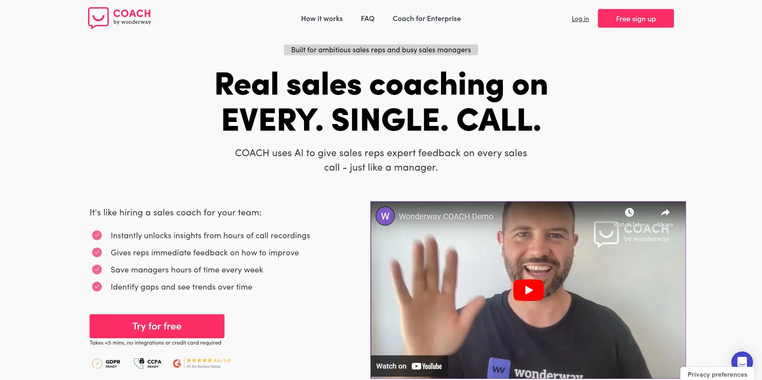 Wonderway Coach screenshot