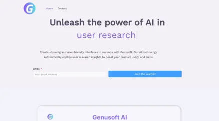 Genusoft AI screenshot