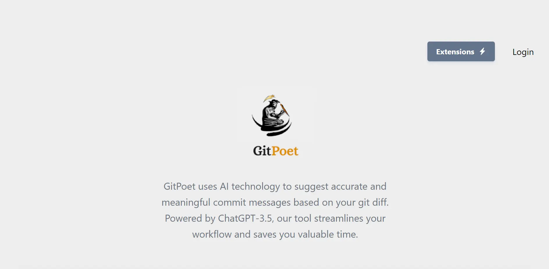 GitPoet screenshot