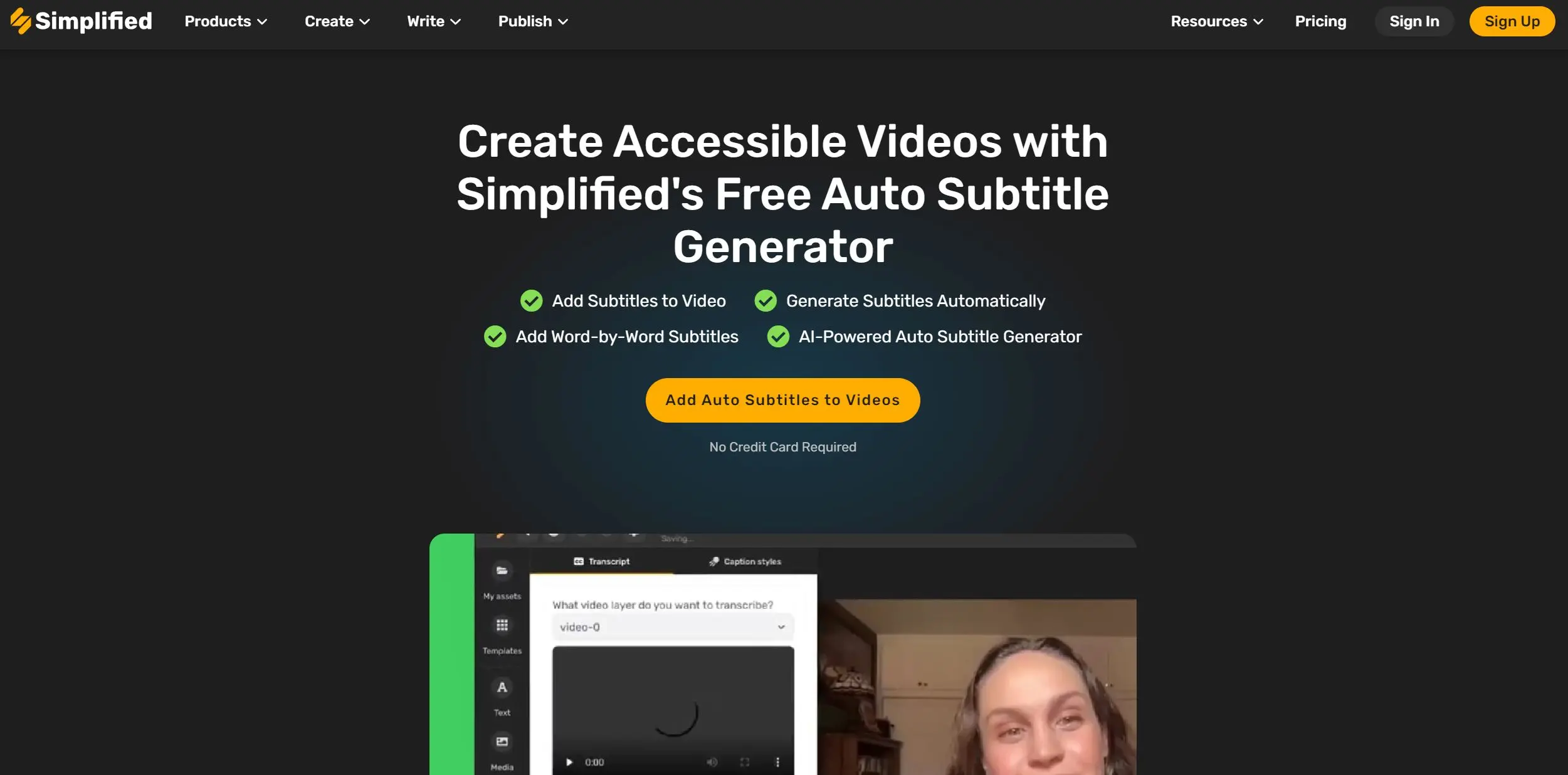 Auto Subtitle Generator screenshot