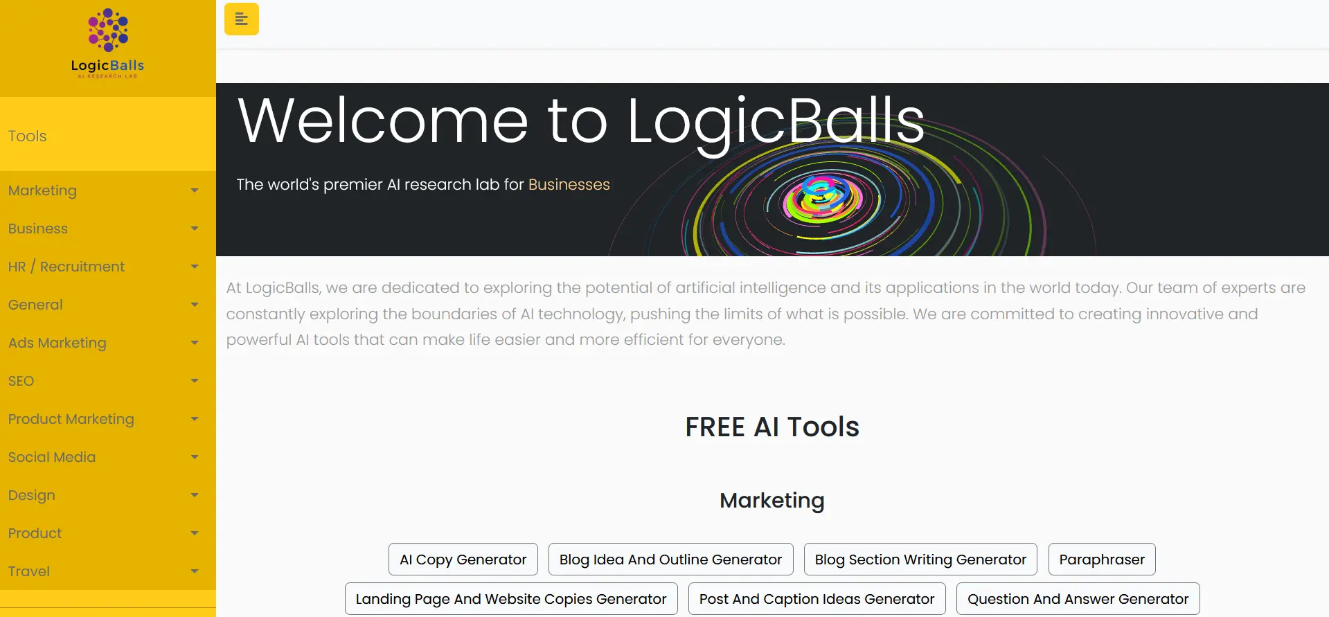 Logicballs screenshot