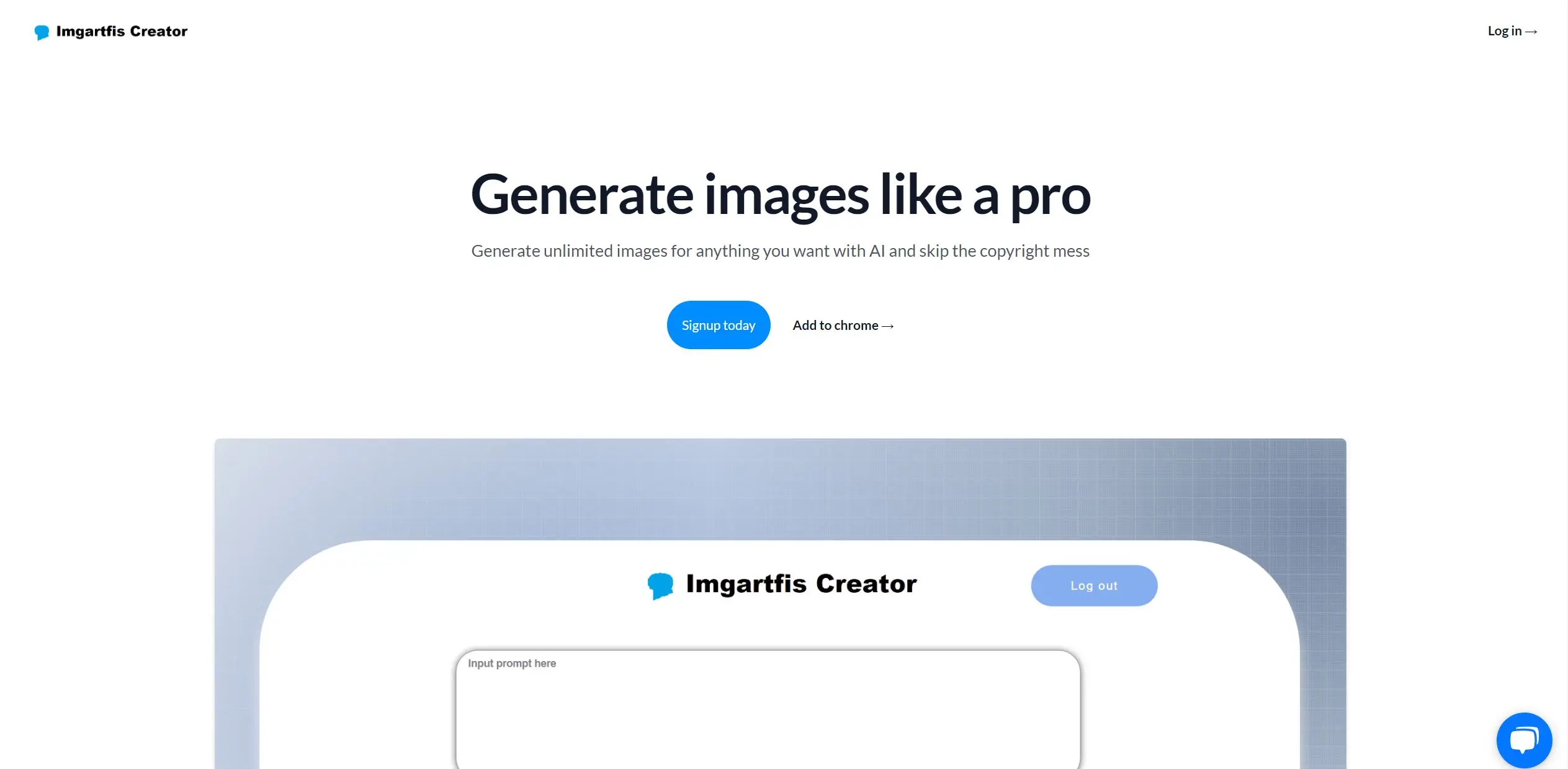 Imgartfis screenshot