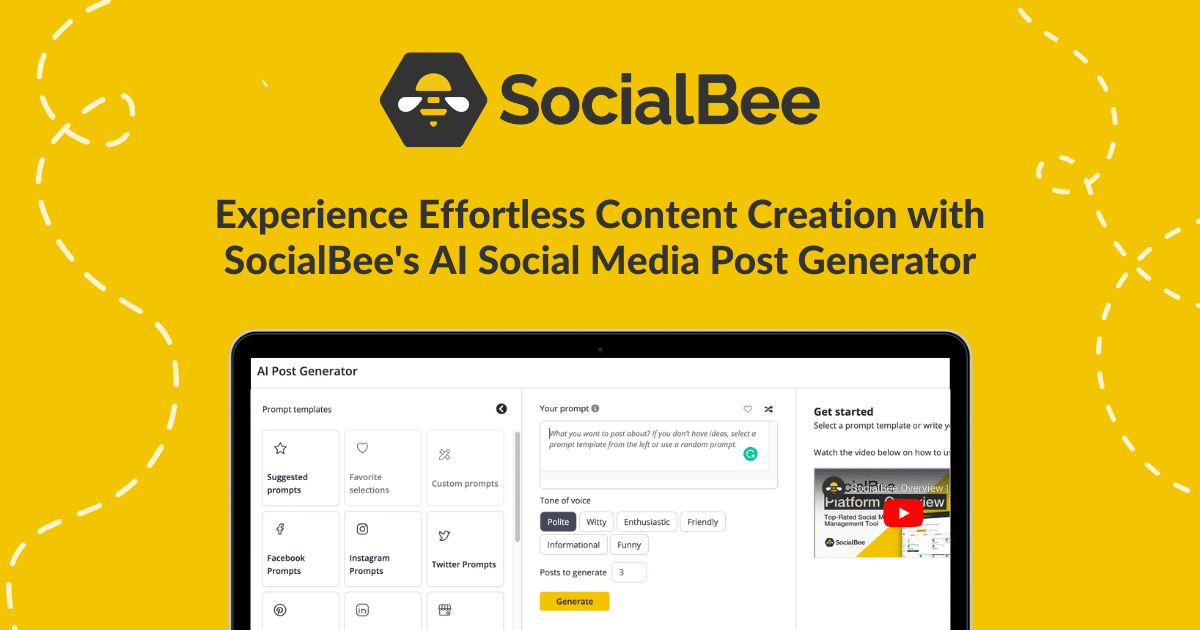SocialBee screenshot