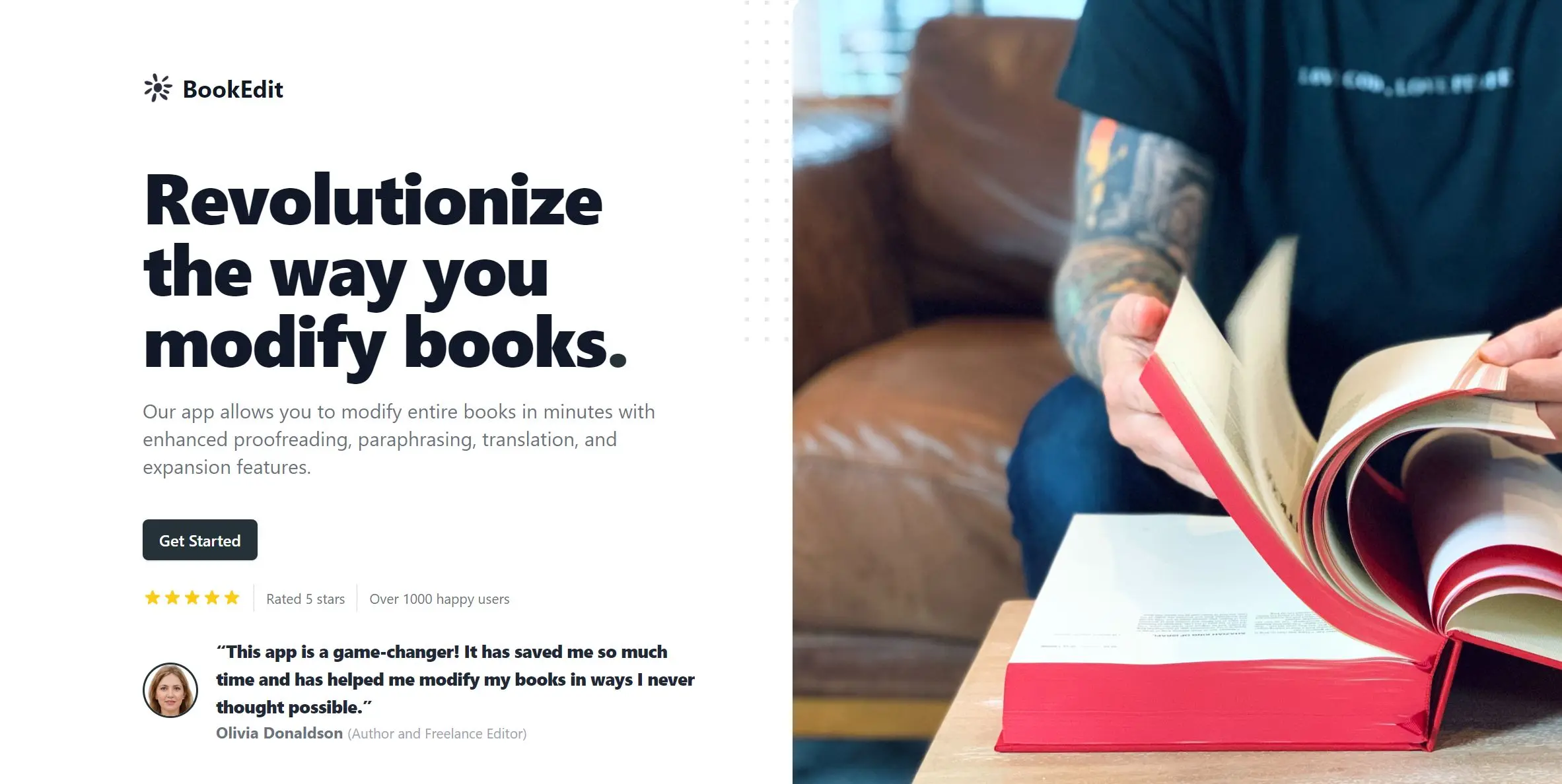 BookEdit screenshot