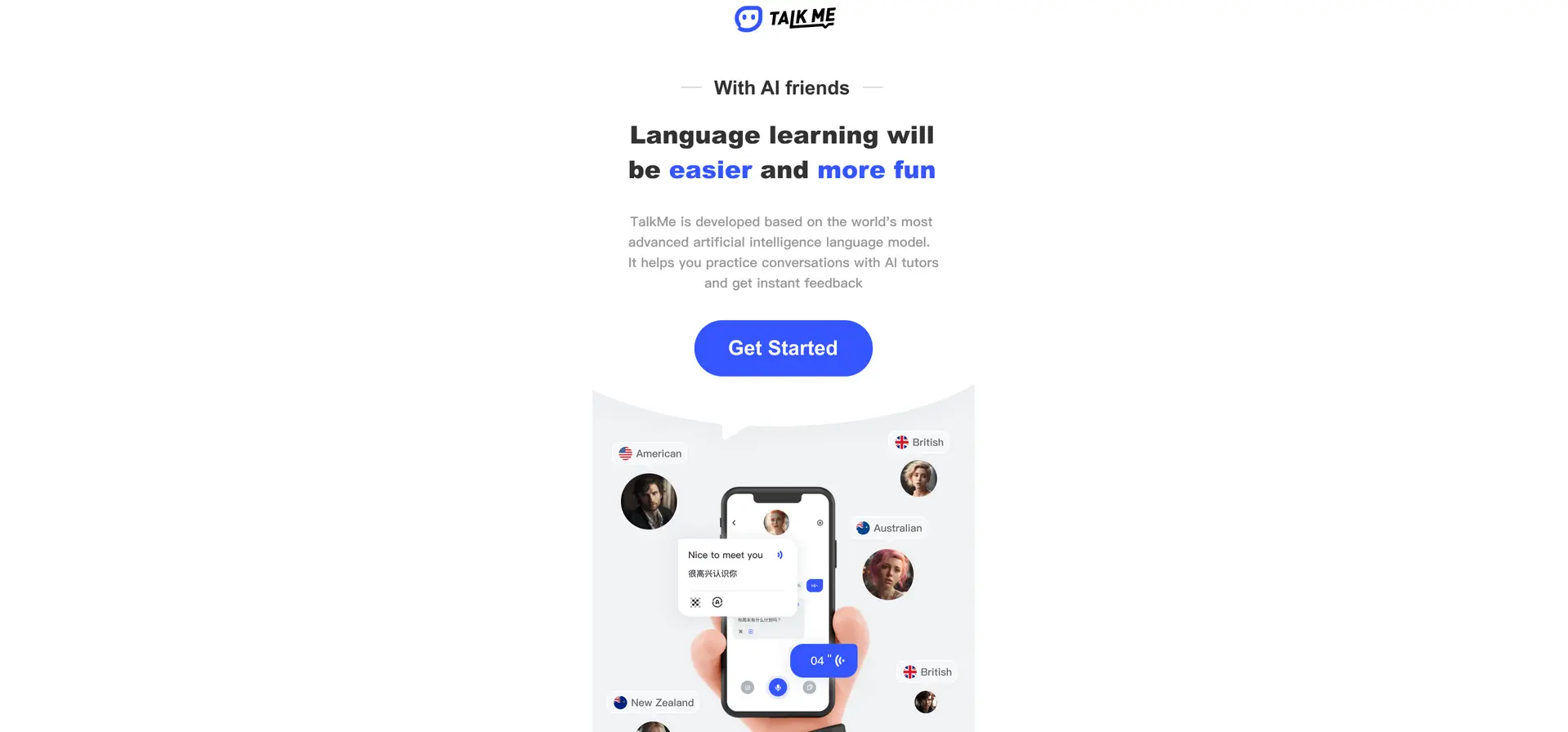 Talkme.ai screenshot