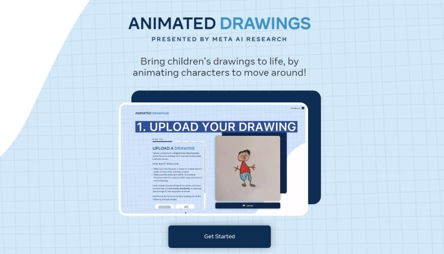 Animated Drawings screenshot