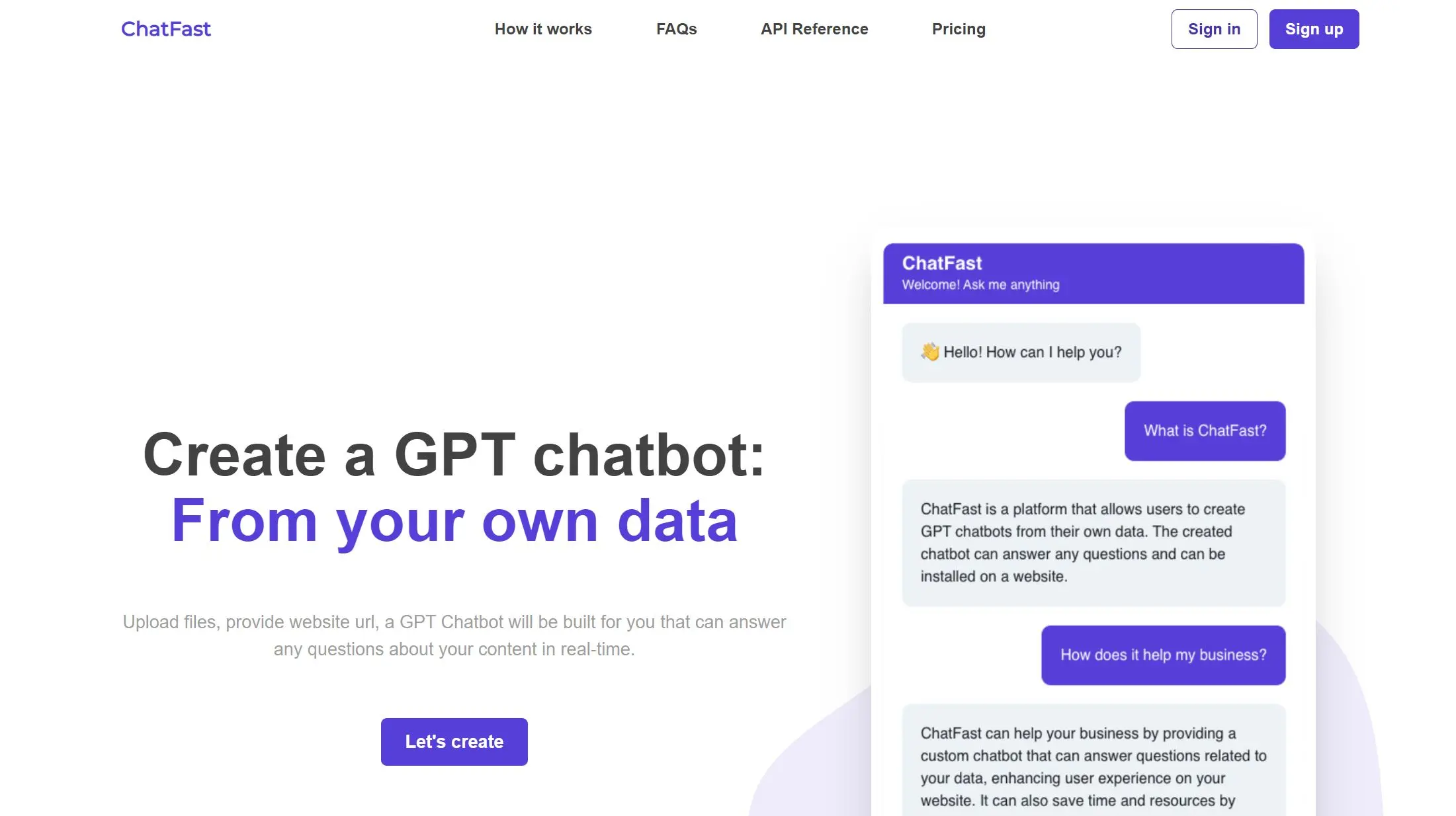 ChatFast screenshot