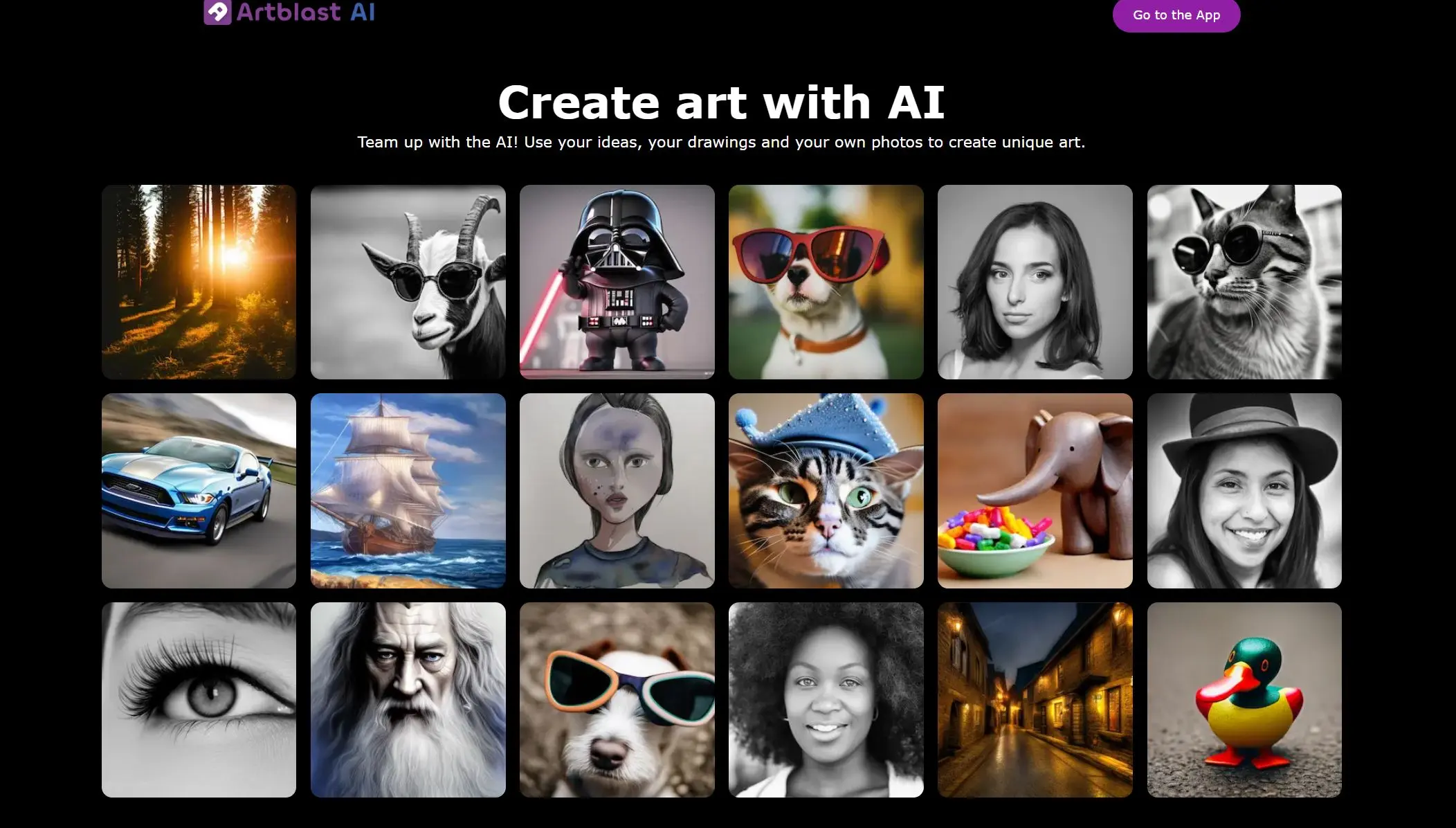 ArtblastAI screenshot