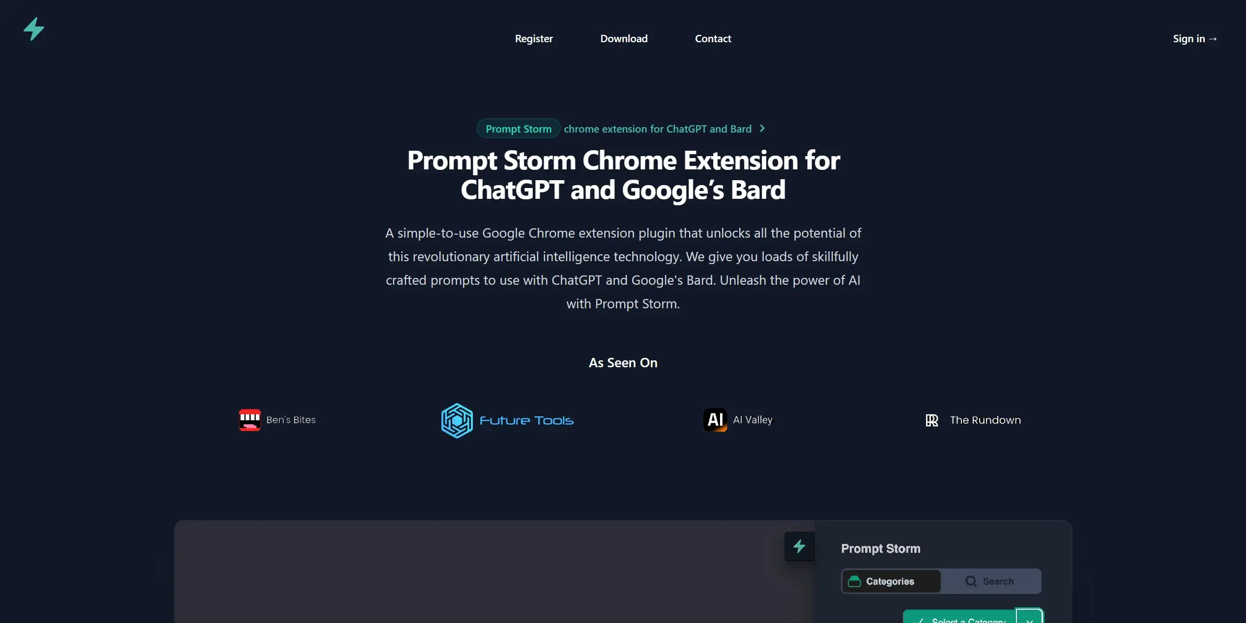 Prompt Storm screenshot