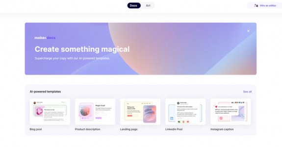 Maker ai screenshot