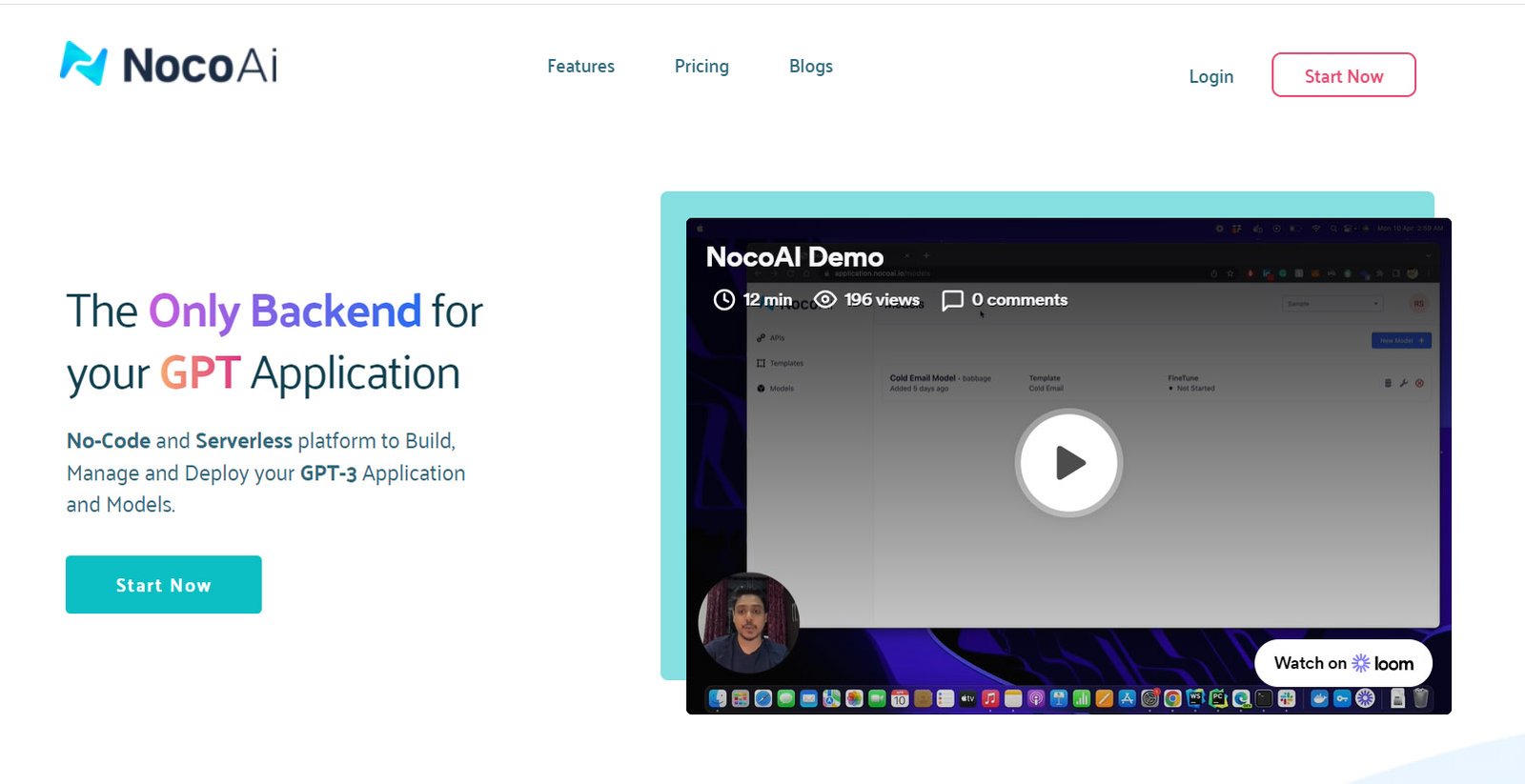 NocoAI screenshot