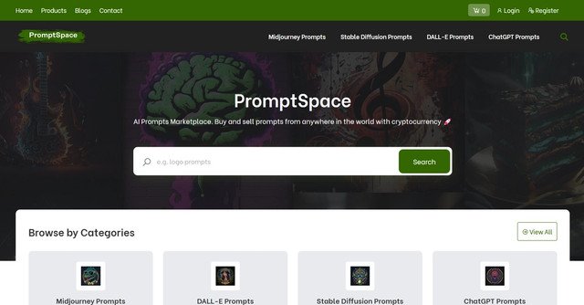 Prompt Space screenshot