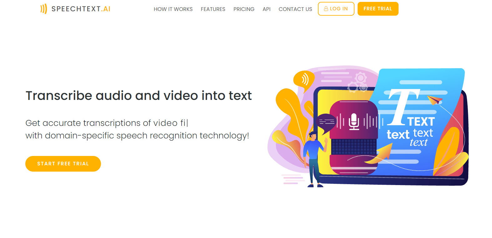 SpeechText.AI screenshot