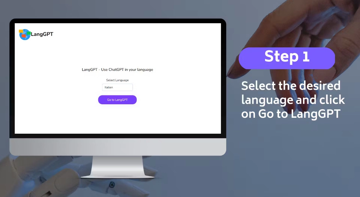 LangGPT screenshot
