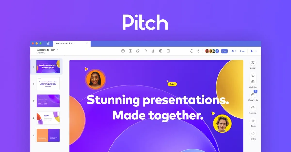 Pitch screenshot