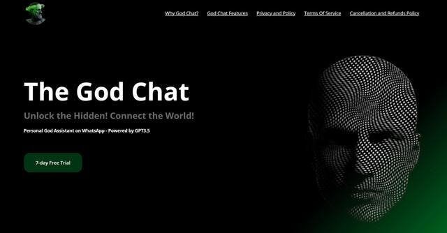 The GodChat screenshot