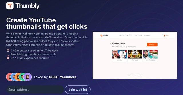 Thumbly screenshot