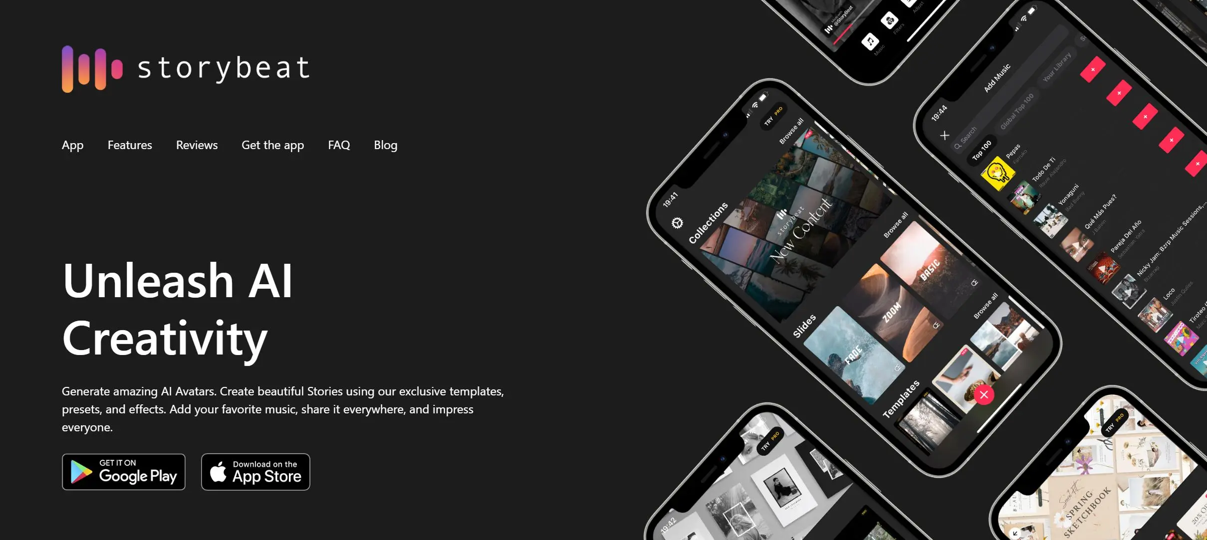 StoryBeat AI screenshot