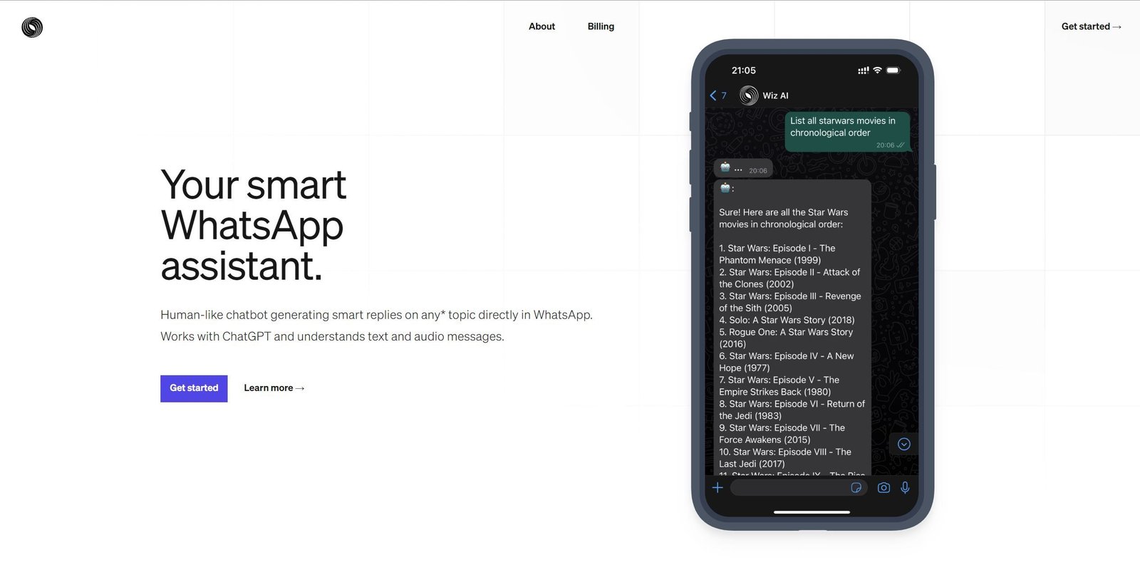 WizAI screenshot